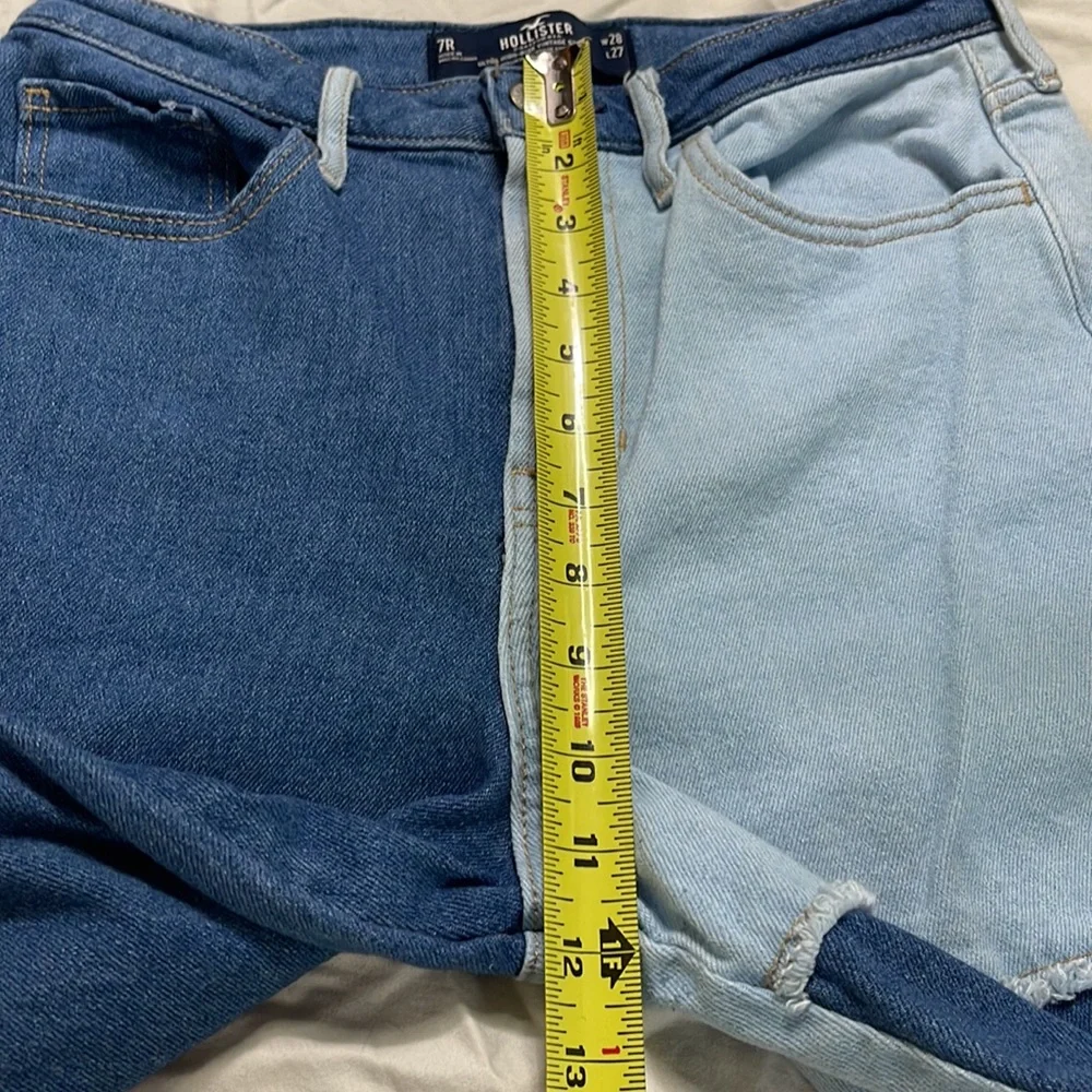 Patchwork Hollister denim jeans 🩵 - Picture 7 of 9